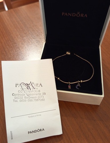 Bracciale pandora con charm - bracciale,