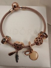 Bracciale Pandora oro rosa con
