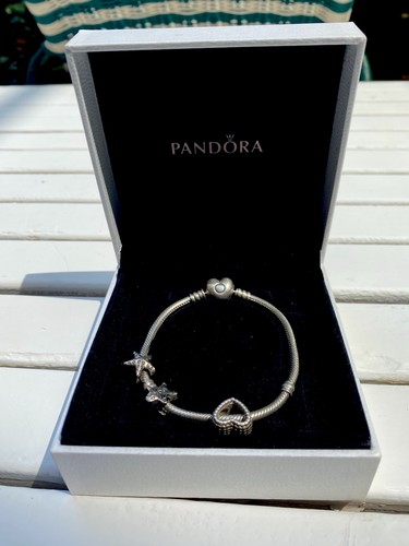 Bracciale pandora con charms - con, 3